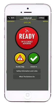DefenCall Smartphone Panic Button Solution